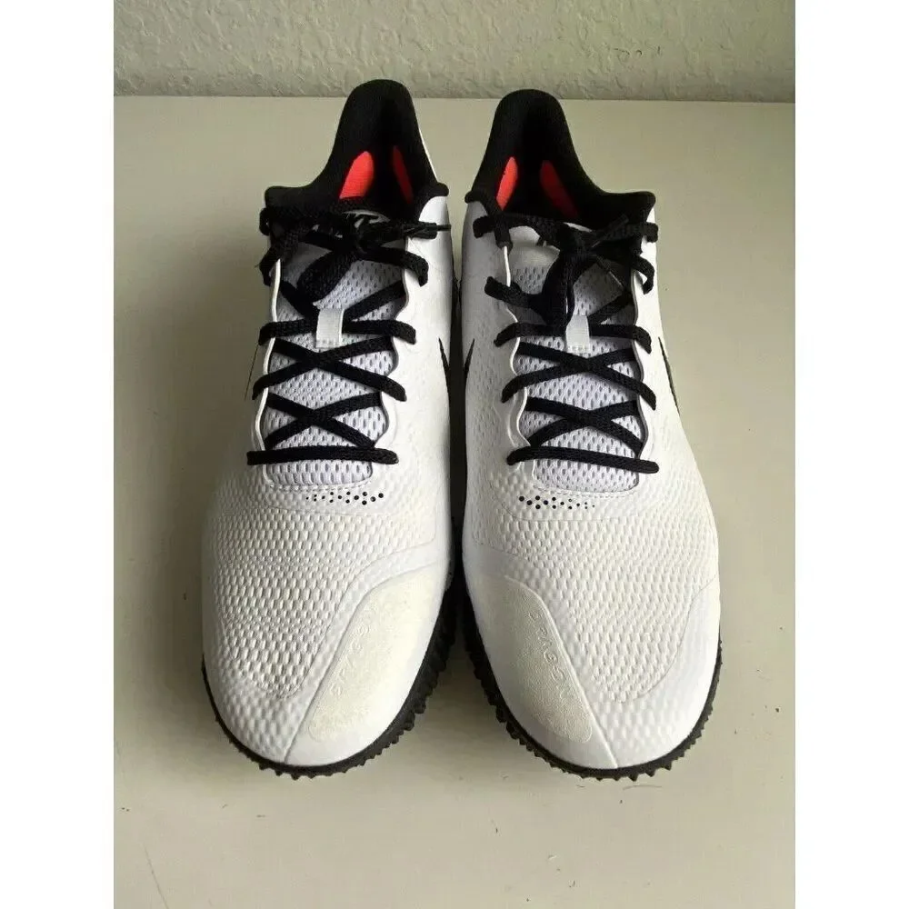Nike Alpha Hurrache Elite 3 Turf Baseball‎ Shoes White CV3560-104 Men’s Sz 16